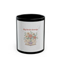 Big Brain Energy Black Mug 11oz