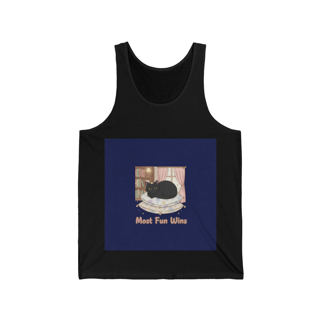 Black Cat Tank Top – Most Fun Wins