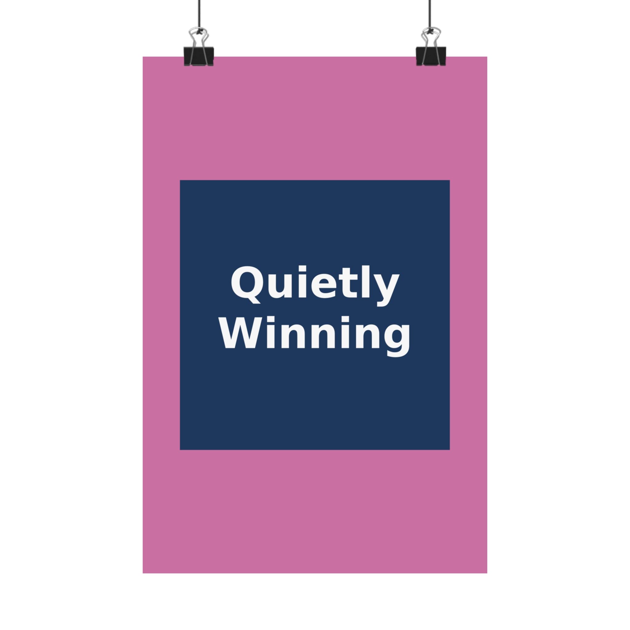 Quietly Winning - KayKay Poster