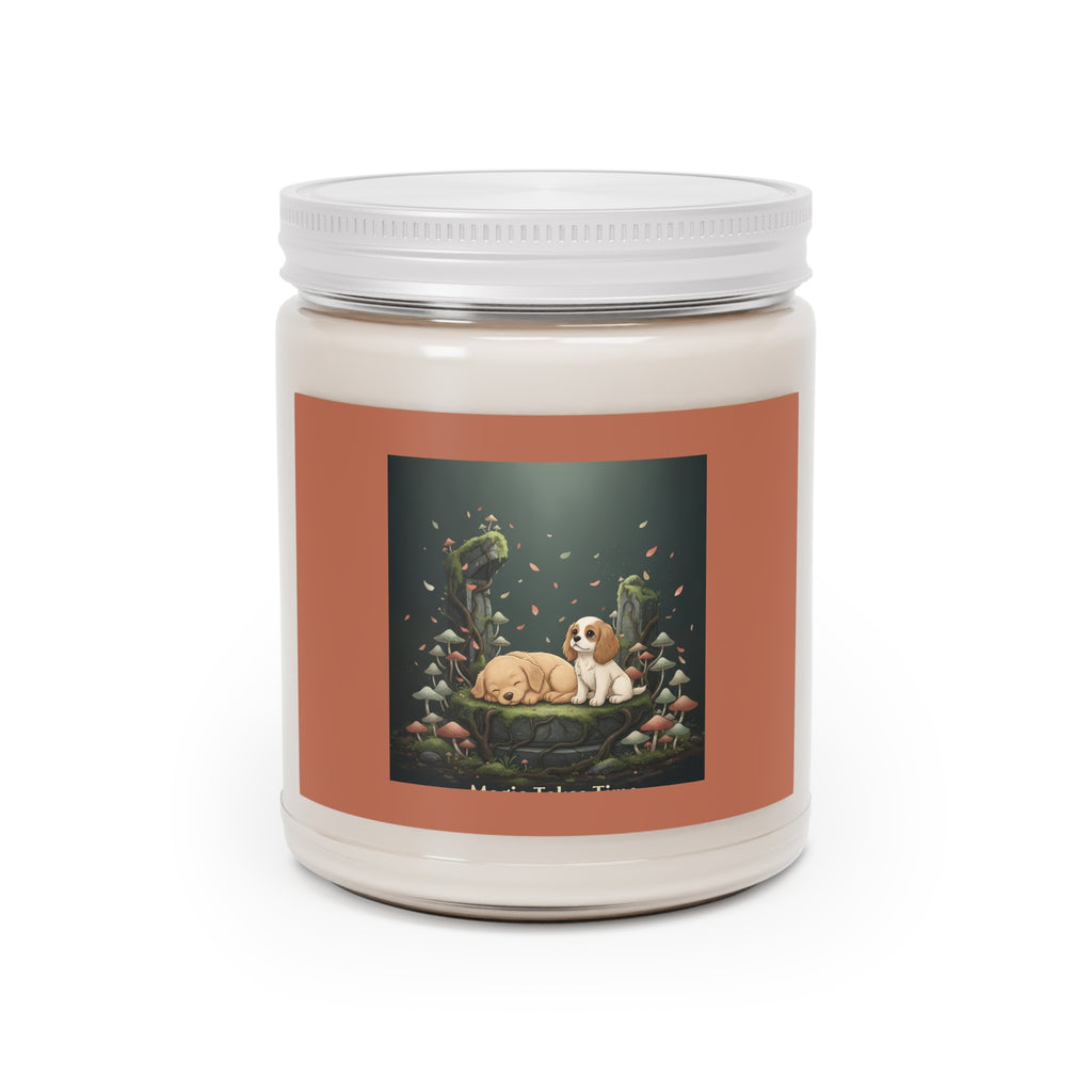 Puppies Scented Candle – Magic Takes Time