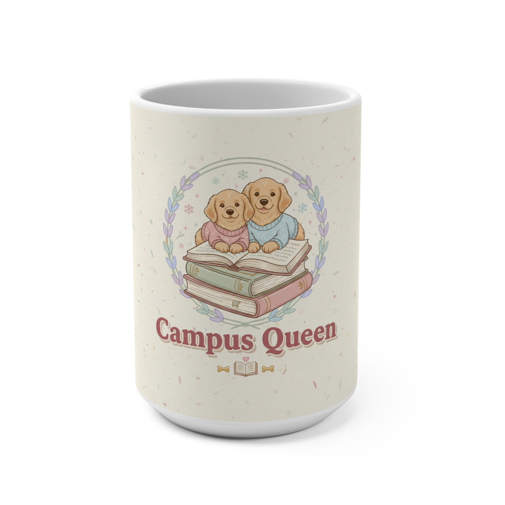 Campus Queen Dogs Mug 15oz