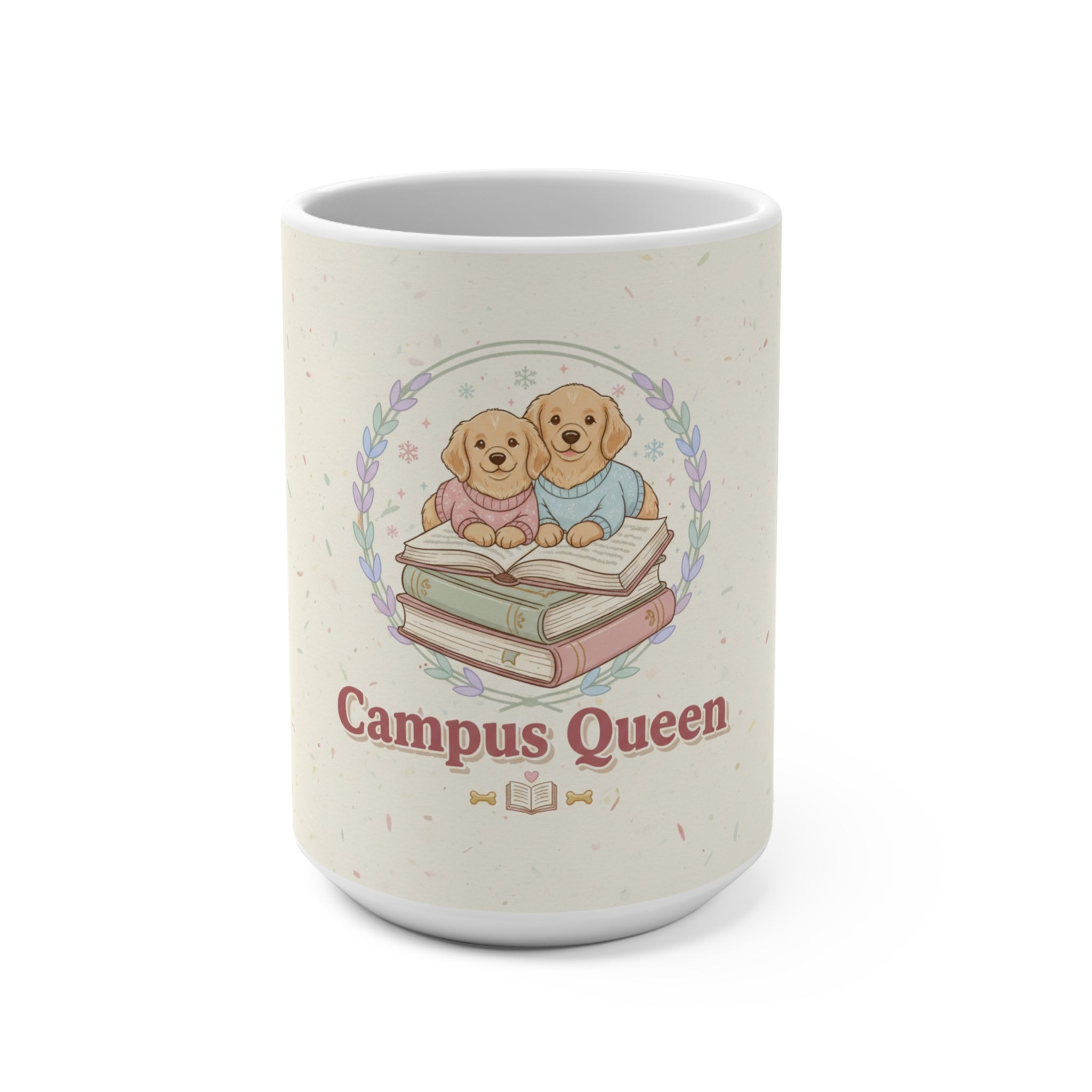 Campus Queen Dogs Mug 15oz
