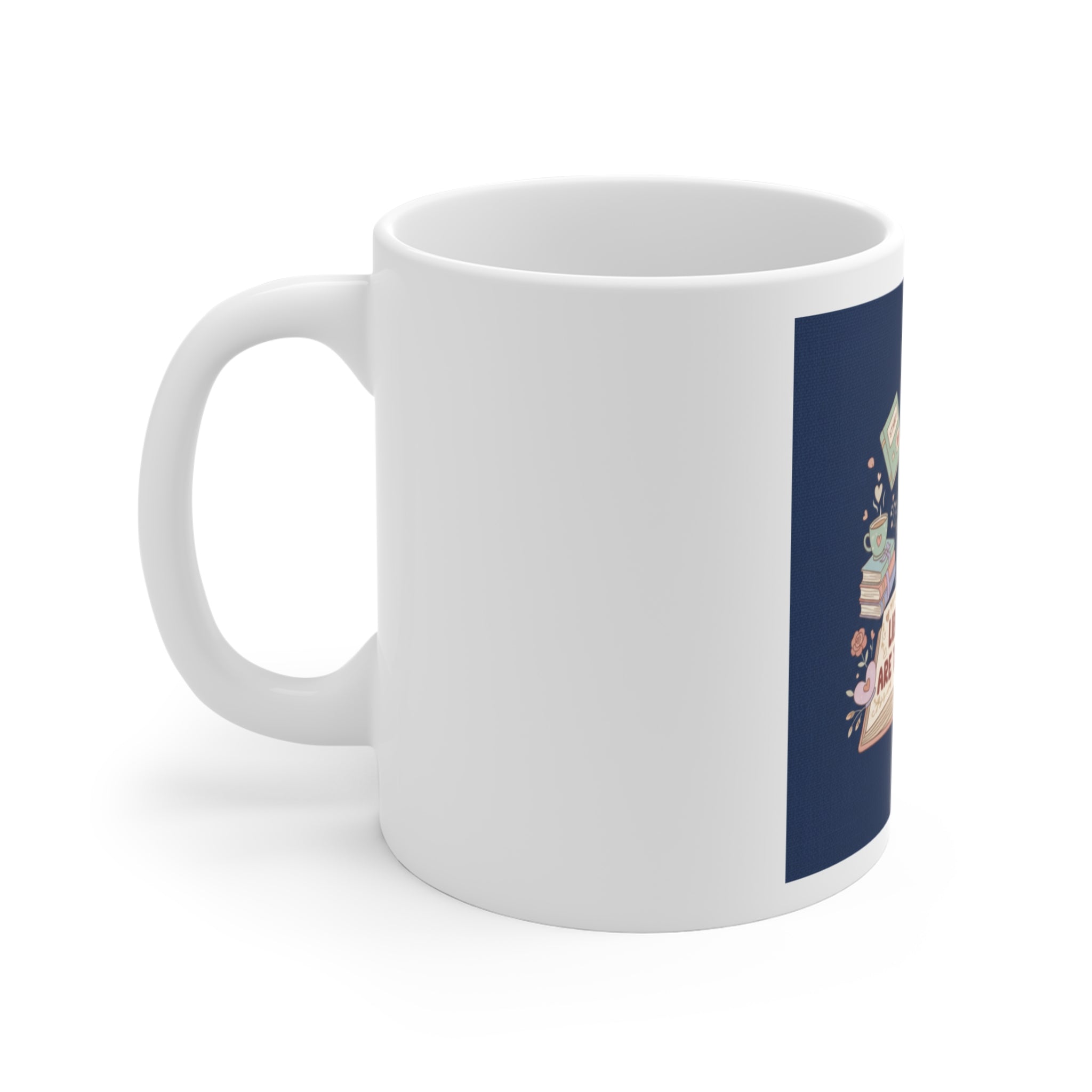 LIBRARY DAYS ARE THE BEST DAYS Turtle Mug 11oz