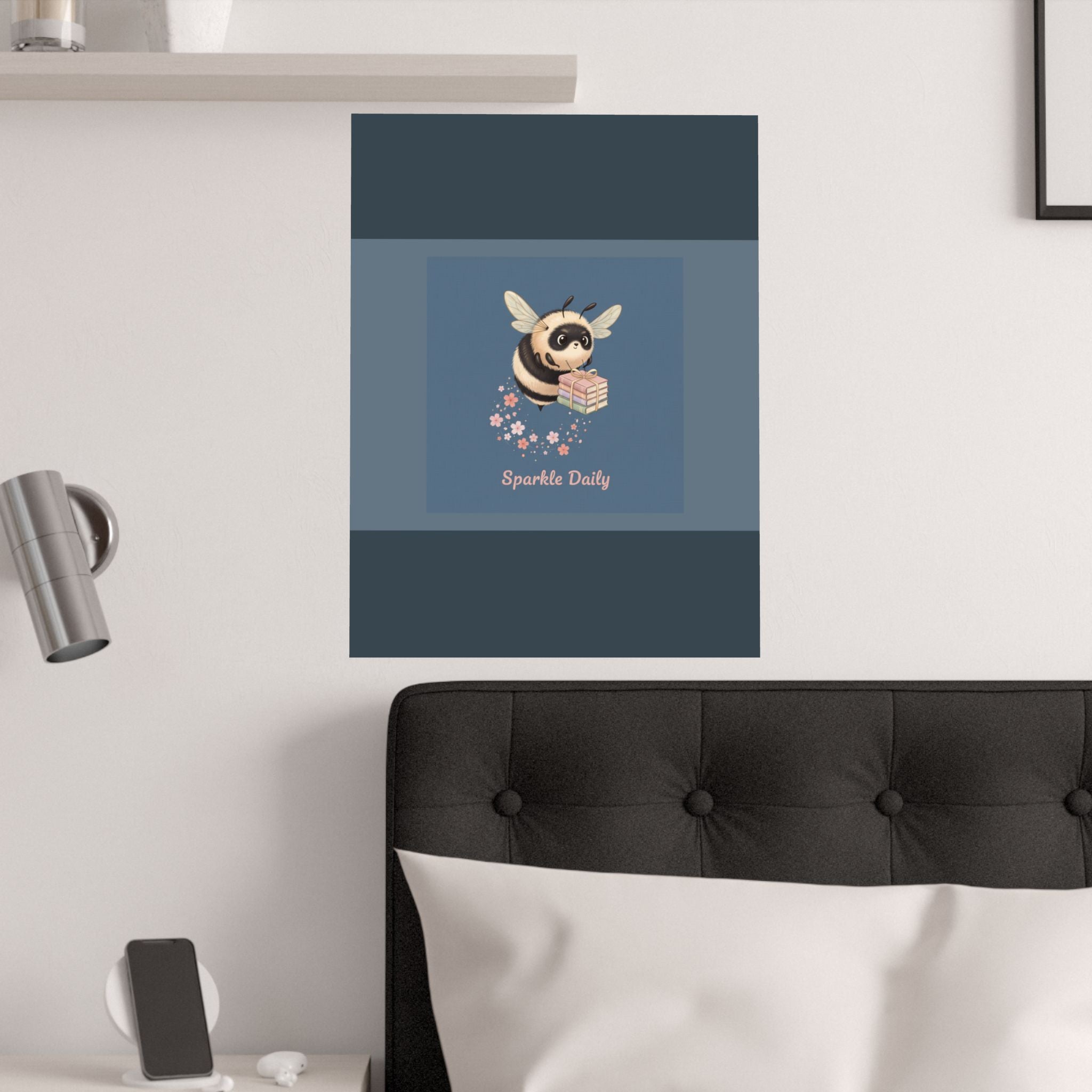 Bee Poster – Sparkle Daily