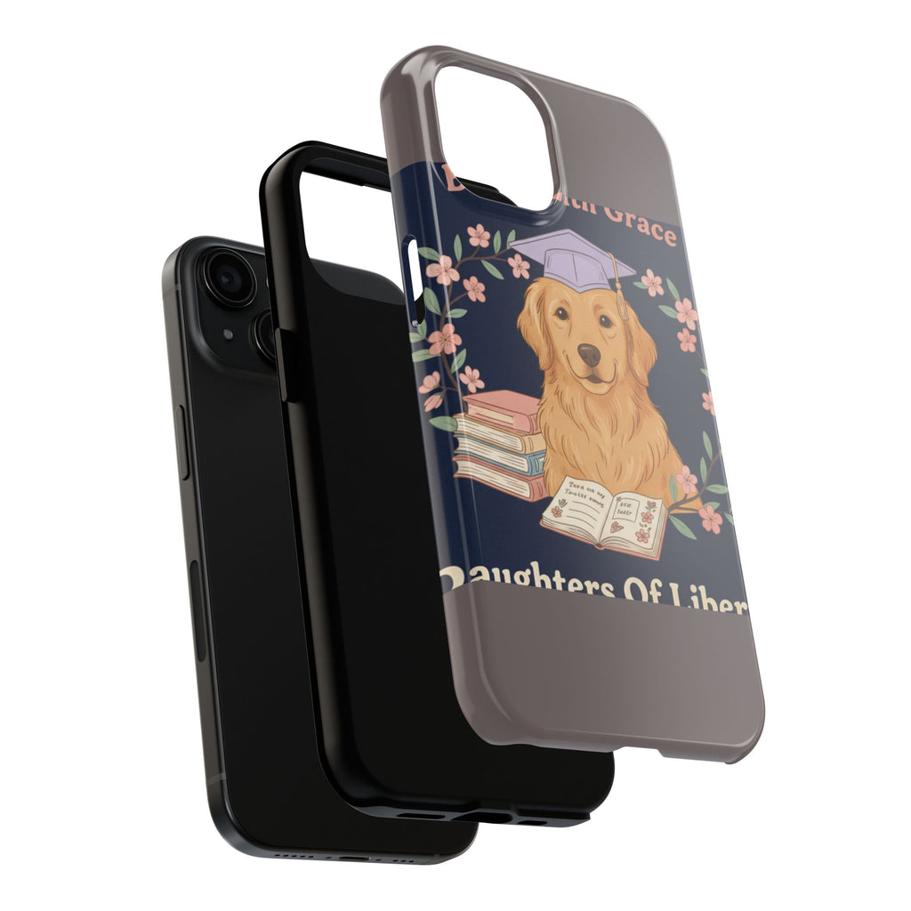 Golden Retriever Tough Phone Case – Bloom With Grace