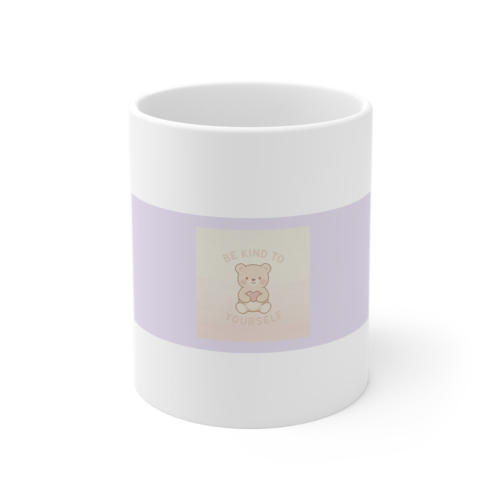 "BE KIND TO YOURSELF" Black Cat Mug | College Girl Gift | Fashion | KayKay Classics