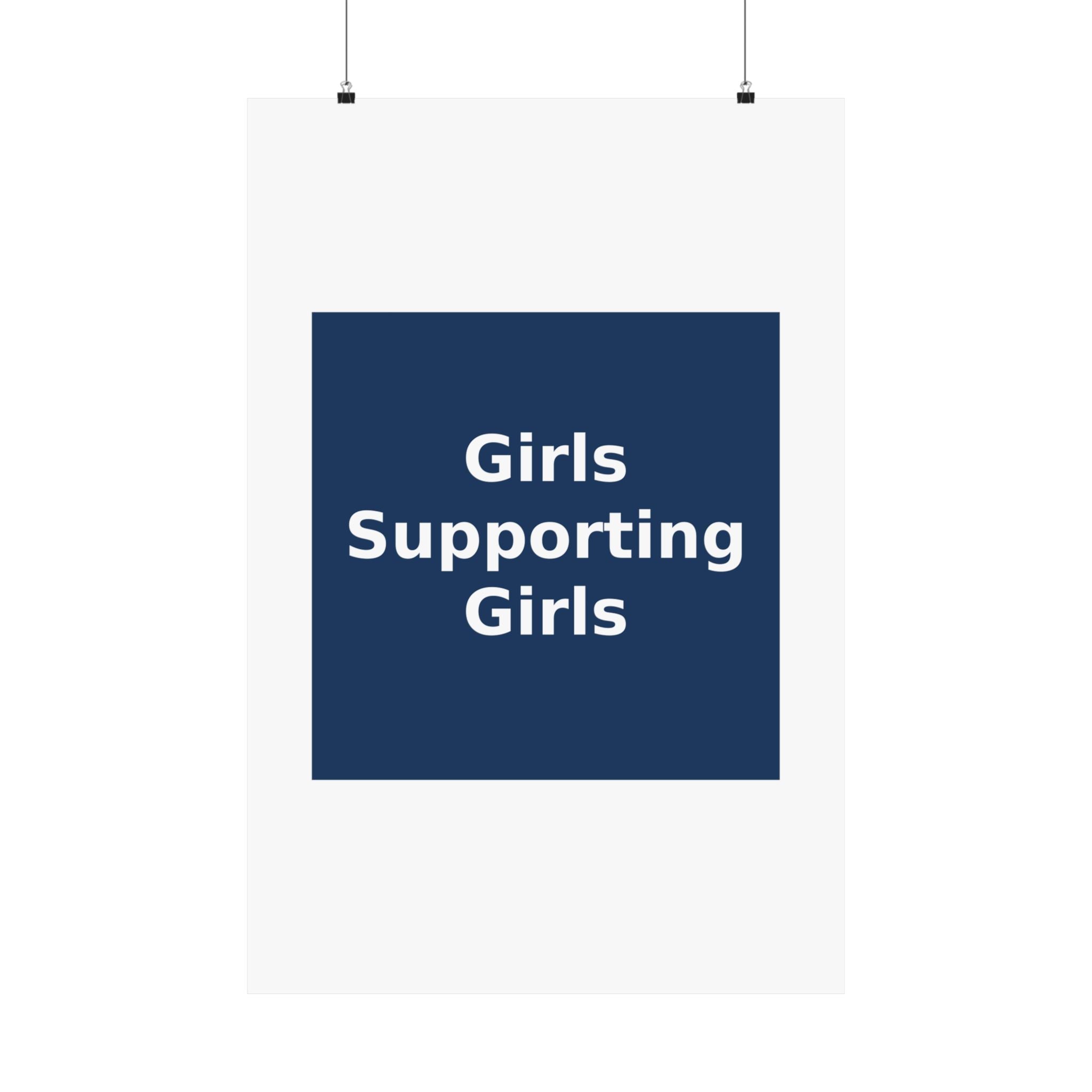 Girls Supporting Girls - KayKay Poster