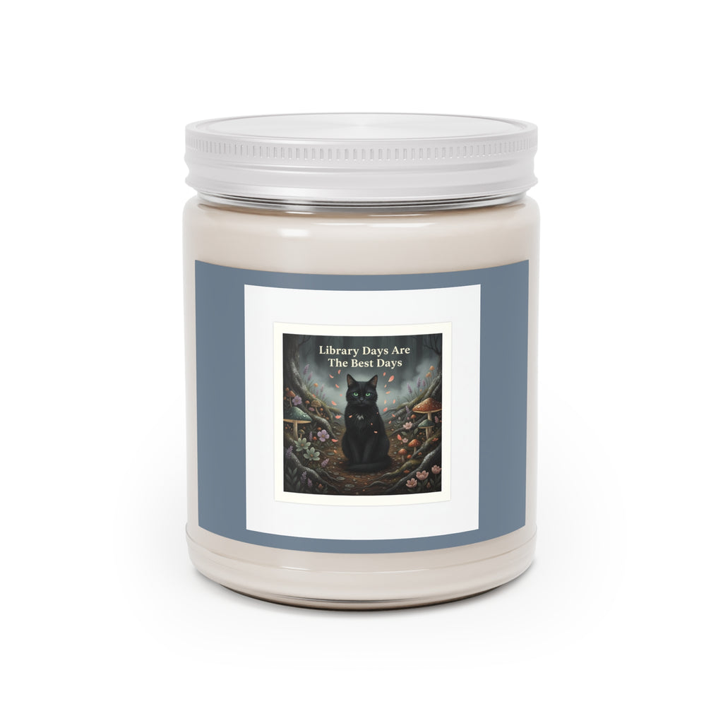 Black Cat Scented Candle