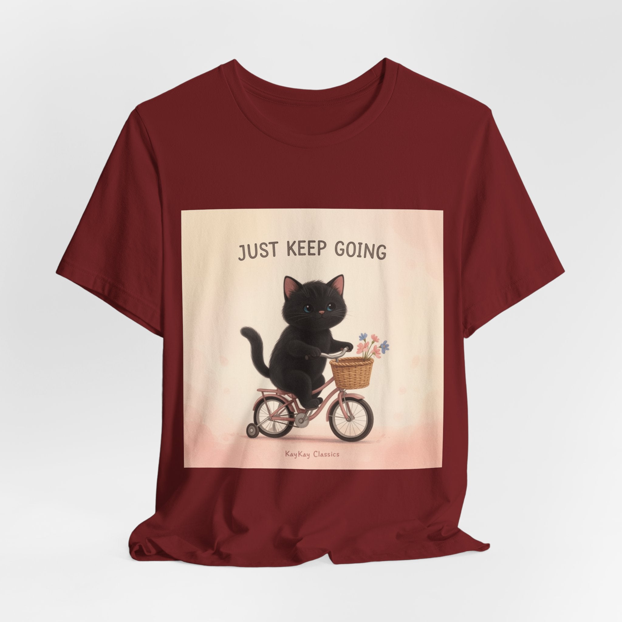 "Life Behind Bars" Black Cat Women Tee | College Girl Gift | Fashion | KayKay Classics