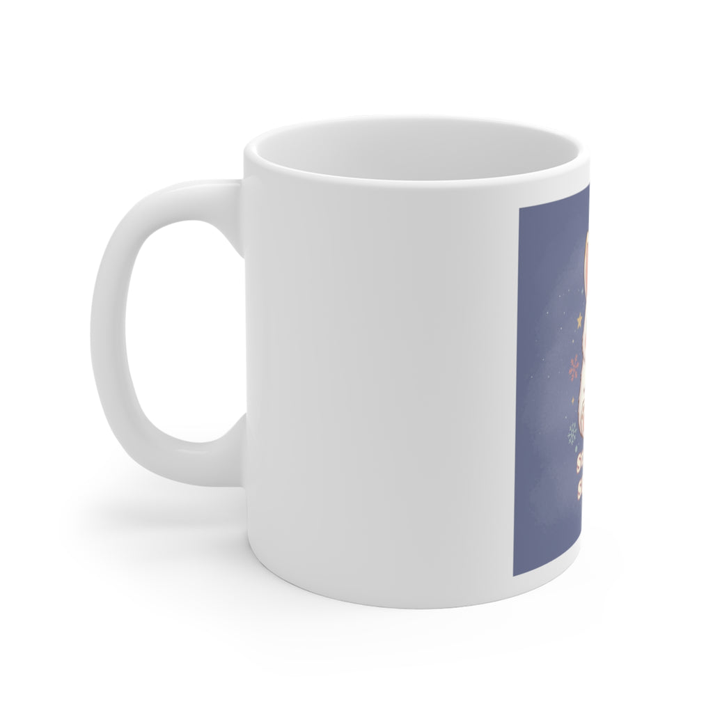 Bunny Mug 11oz – Study Now Slay Later