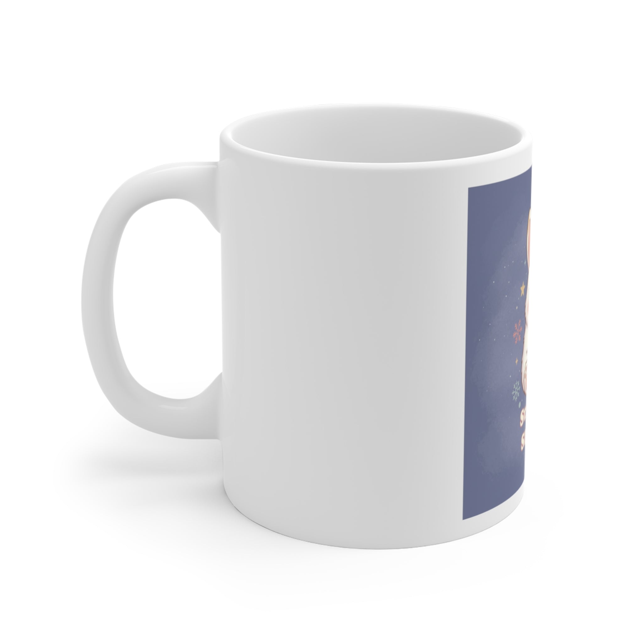 Bunny Mug 11oz – Study Now Slay Later