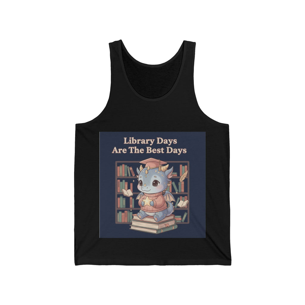 Bunny Tank Top – Library Days Are the Best Days