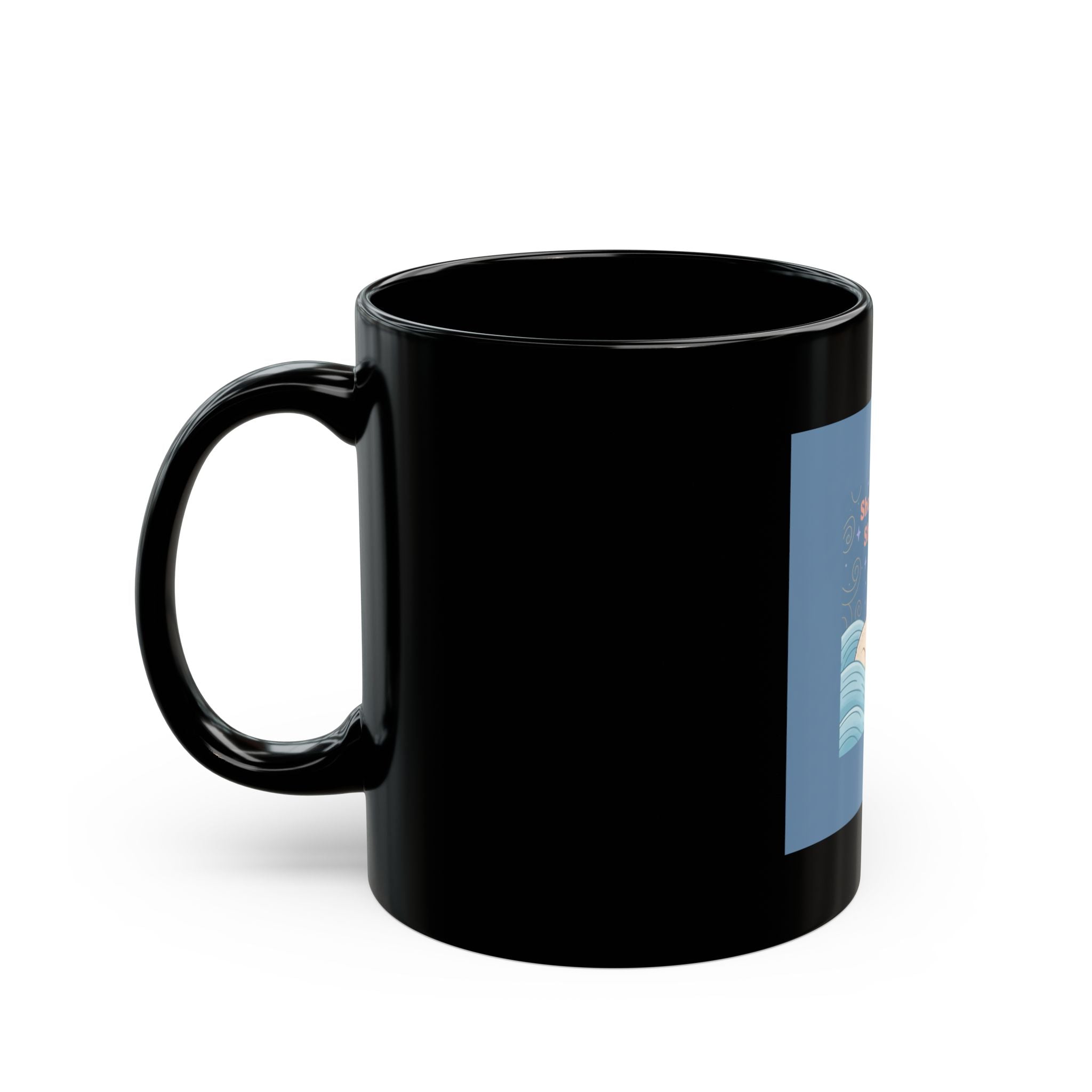 Bear Black Mug 11oz – She Believed She Could