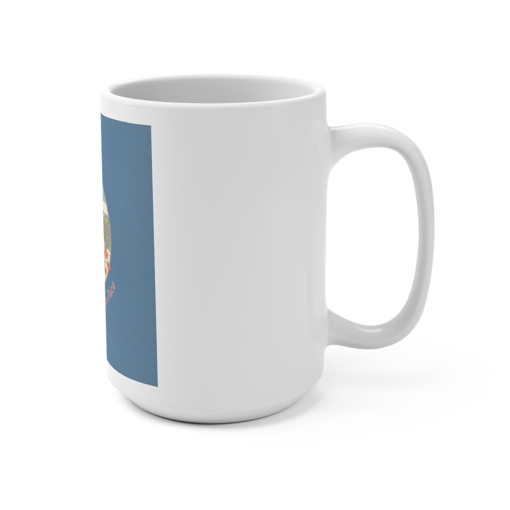 Bloom At Your Own Pace Birds Mug 15oz
