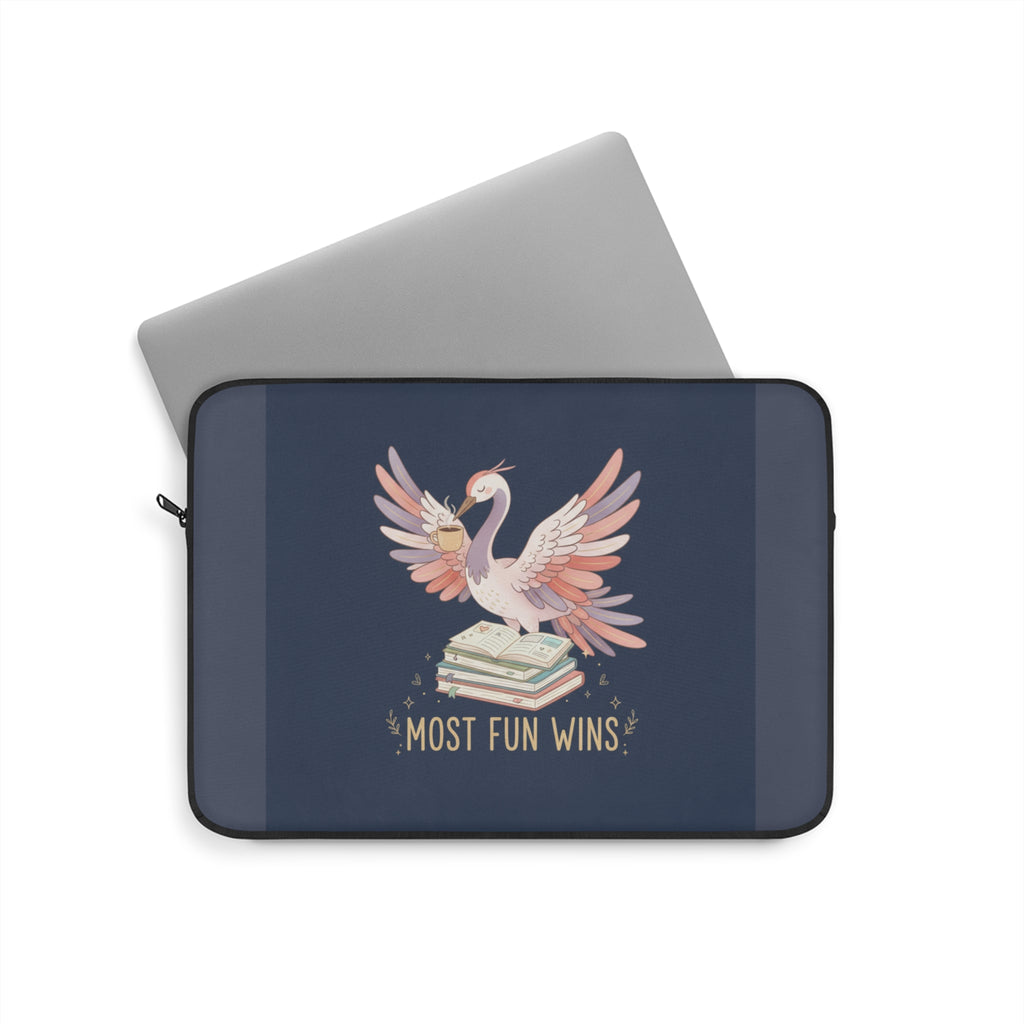 Crane Laptop Sleeve – Most Fun Wins