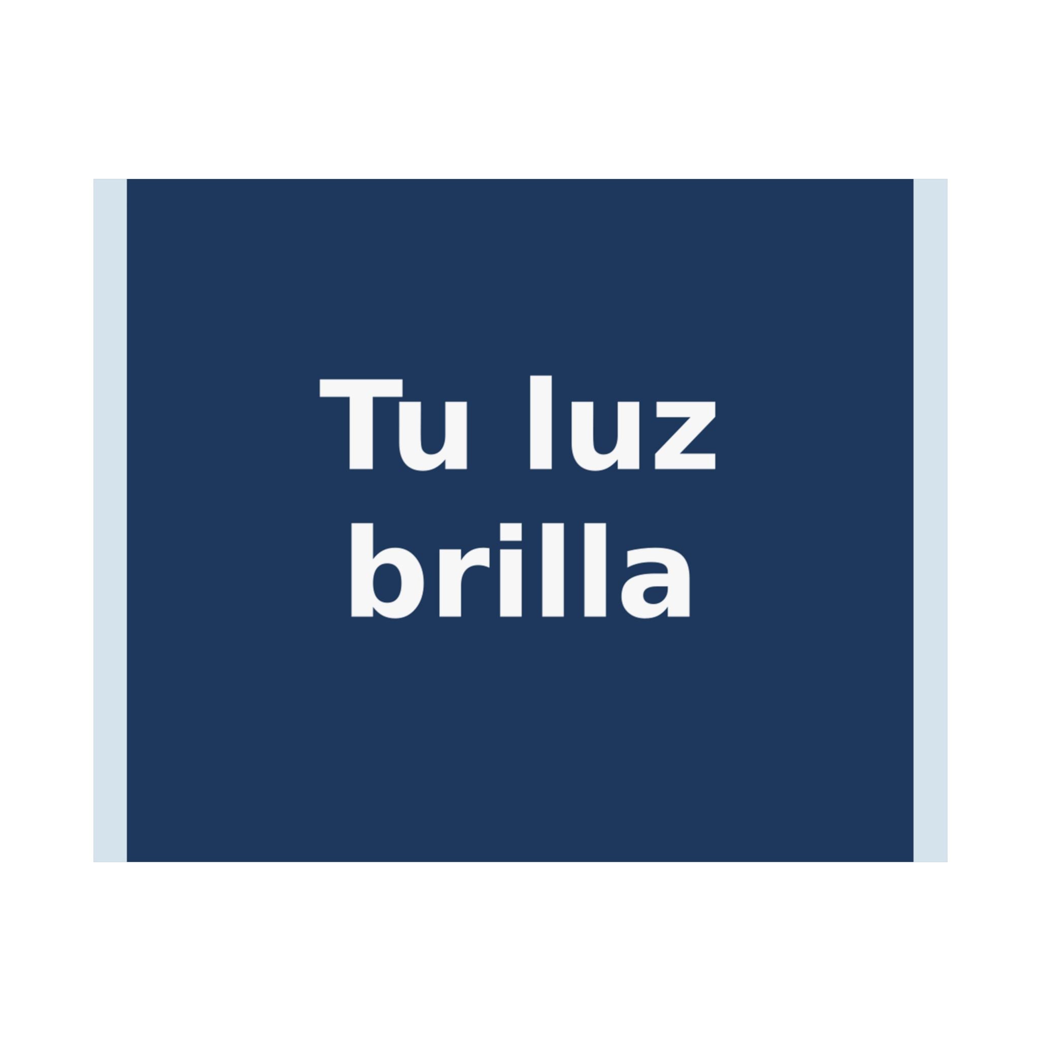 "Tu luz brilla" Black Cat Poster | Trendy Gift for Her | Lifestyle | KayKay Classics