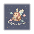Bee Die-Cut Sticker – Study Now, Slay Later