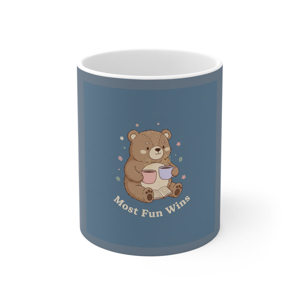 Bear Mug 11oz – Most Fun Wins