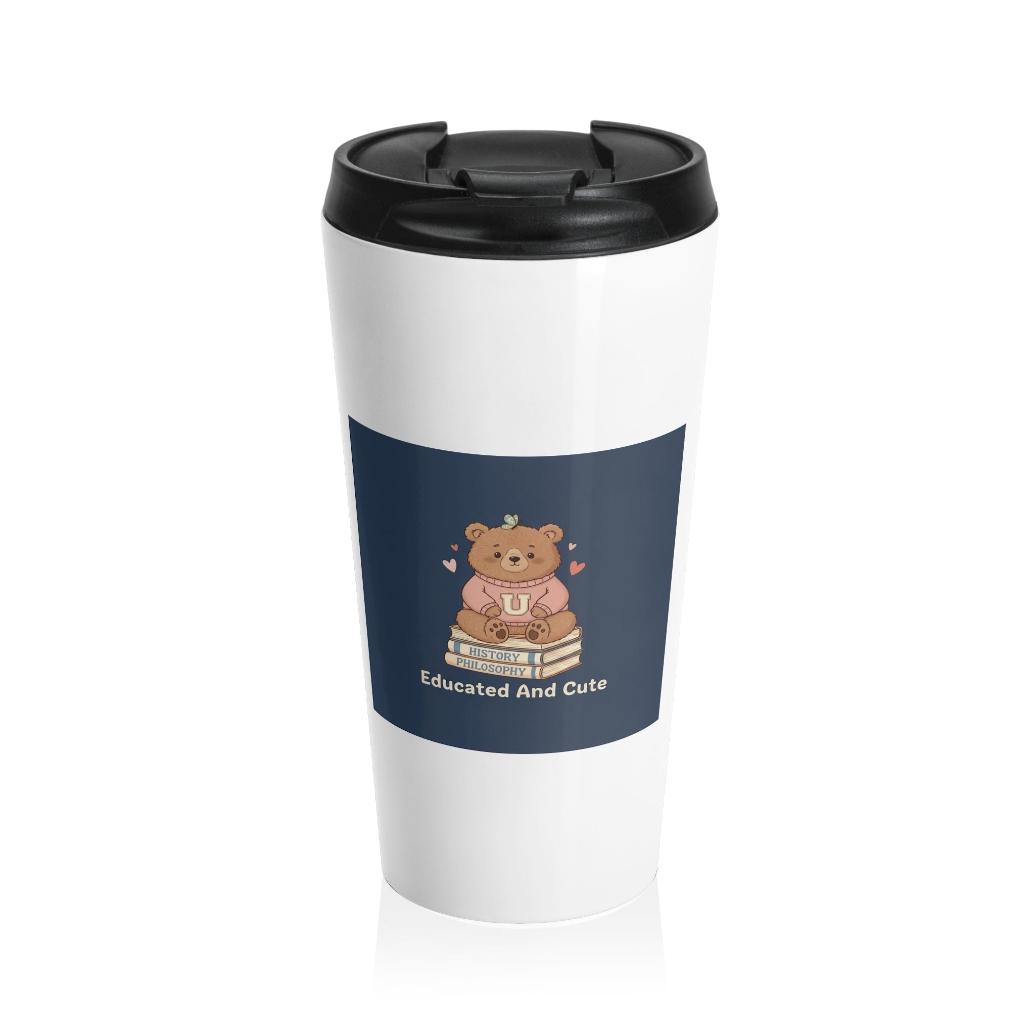 Bear Travel Mug – Educated and Cute