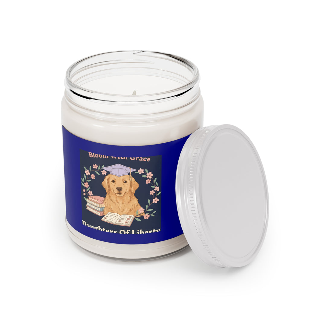 Golden Retriever Scented Candle – Bloom With Grace