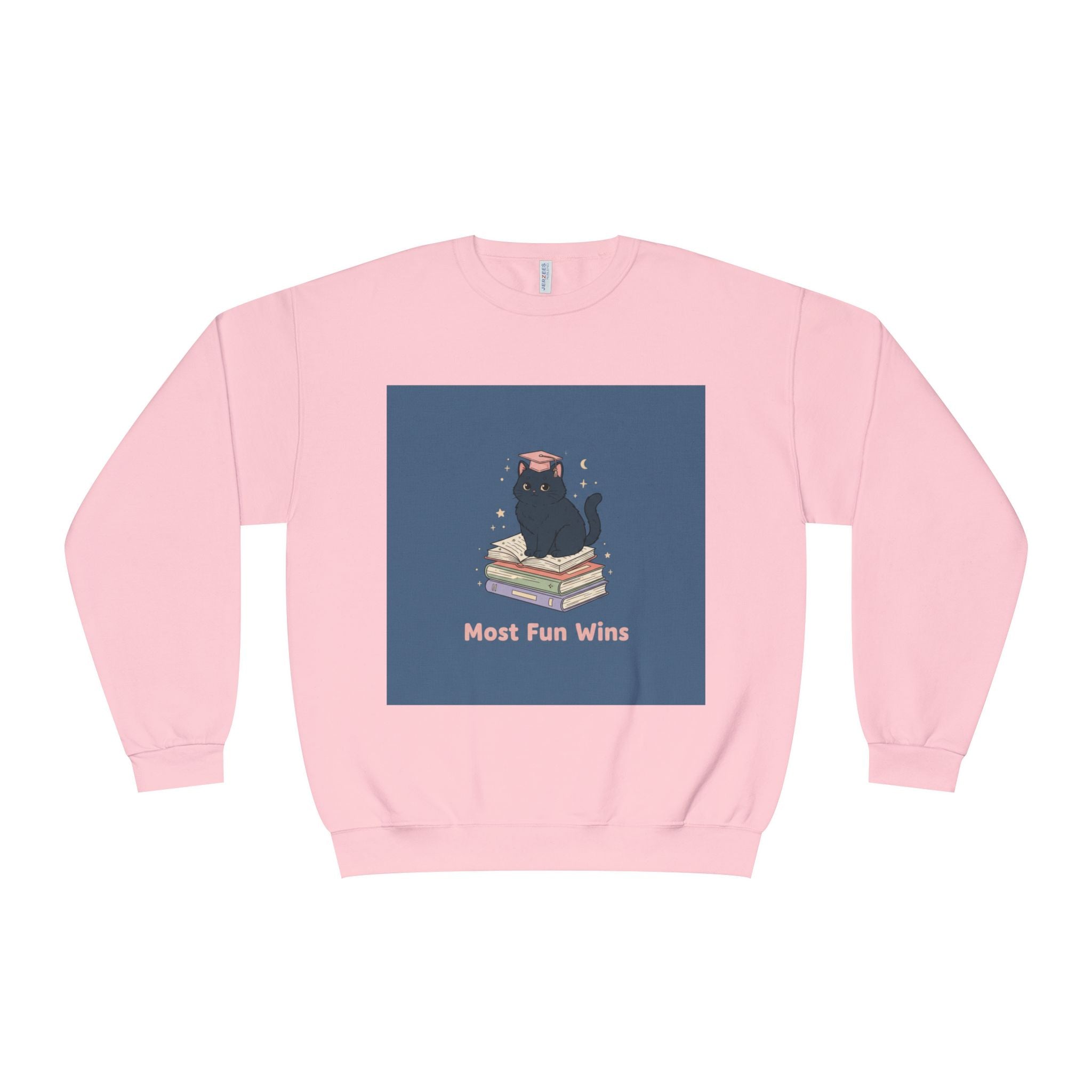 Black Cat Crewneck Sweatshirt – Most Fun Wins