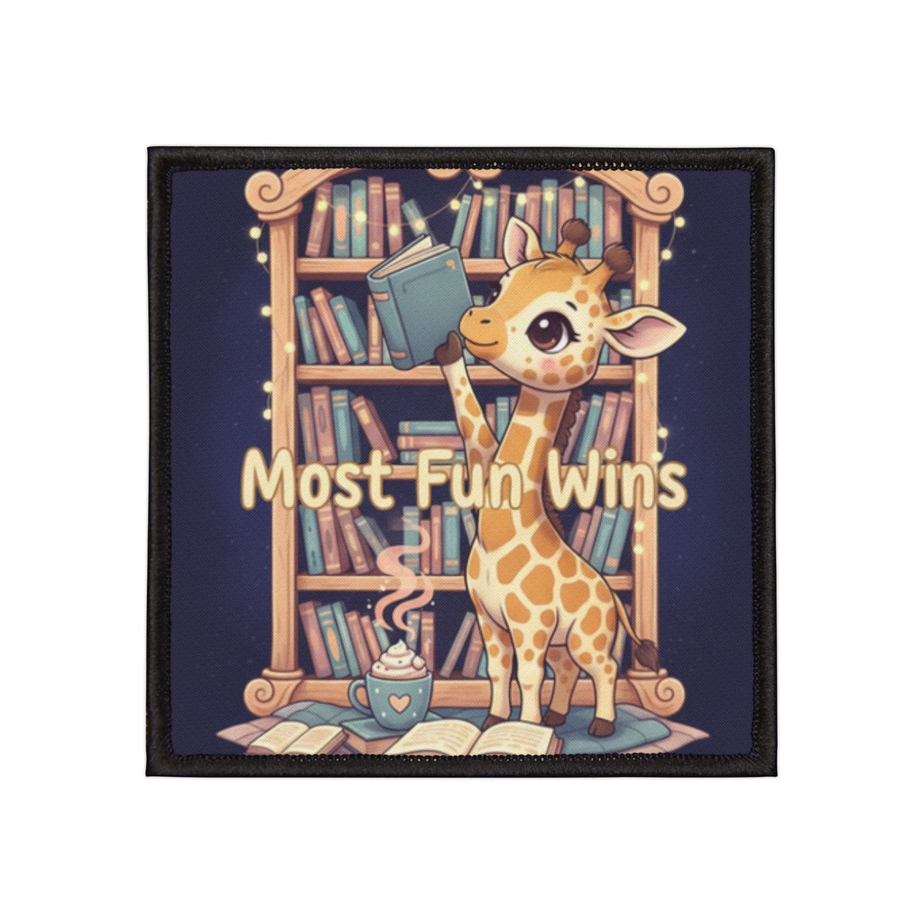 Giraffe Iron-On Patch – Most Fun Wins