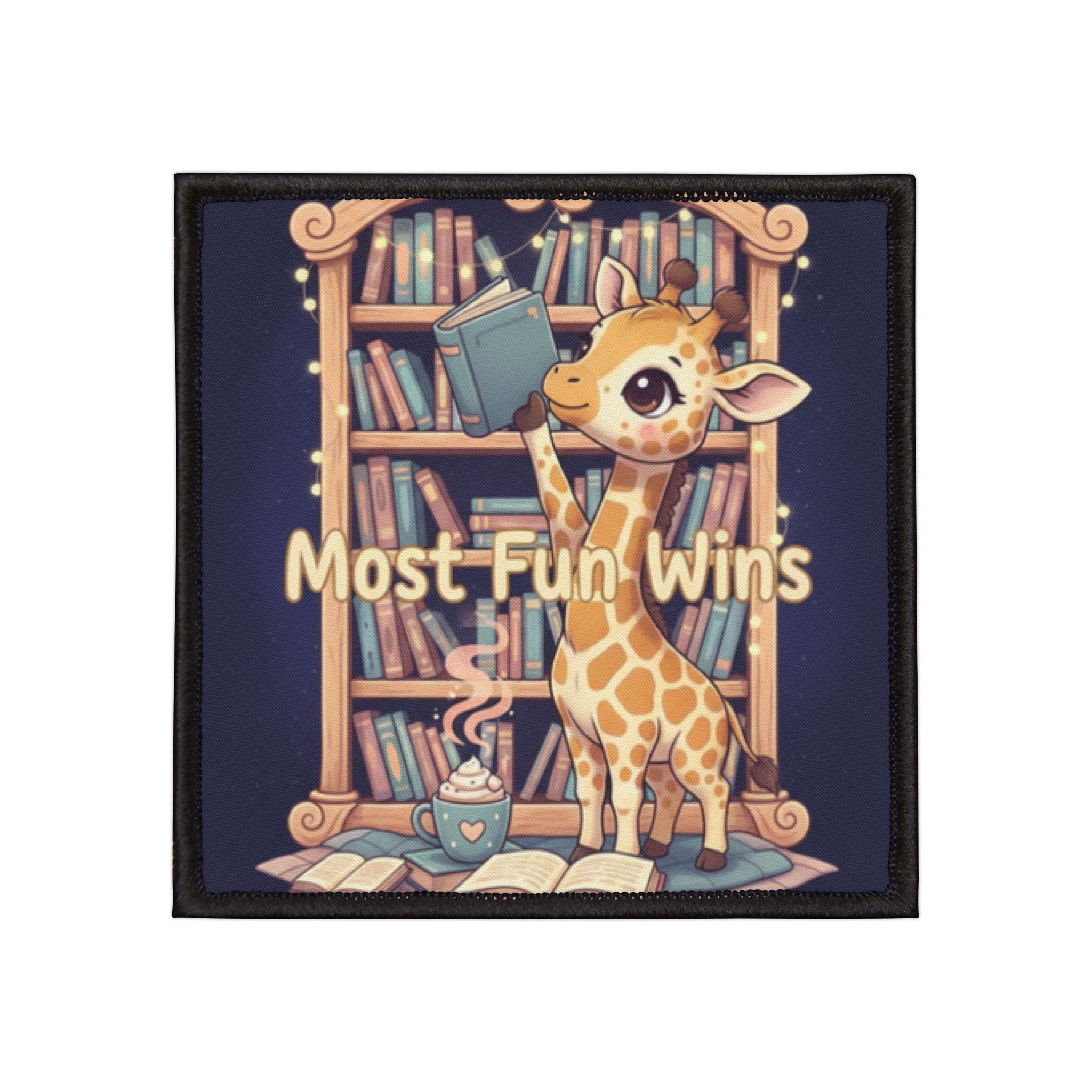 Giraffe Iron-On Patch – Most Fun Wins