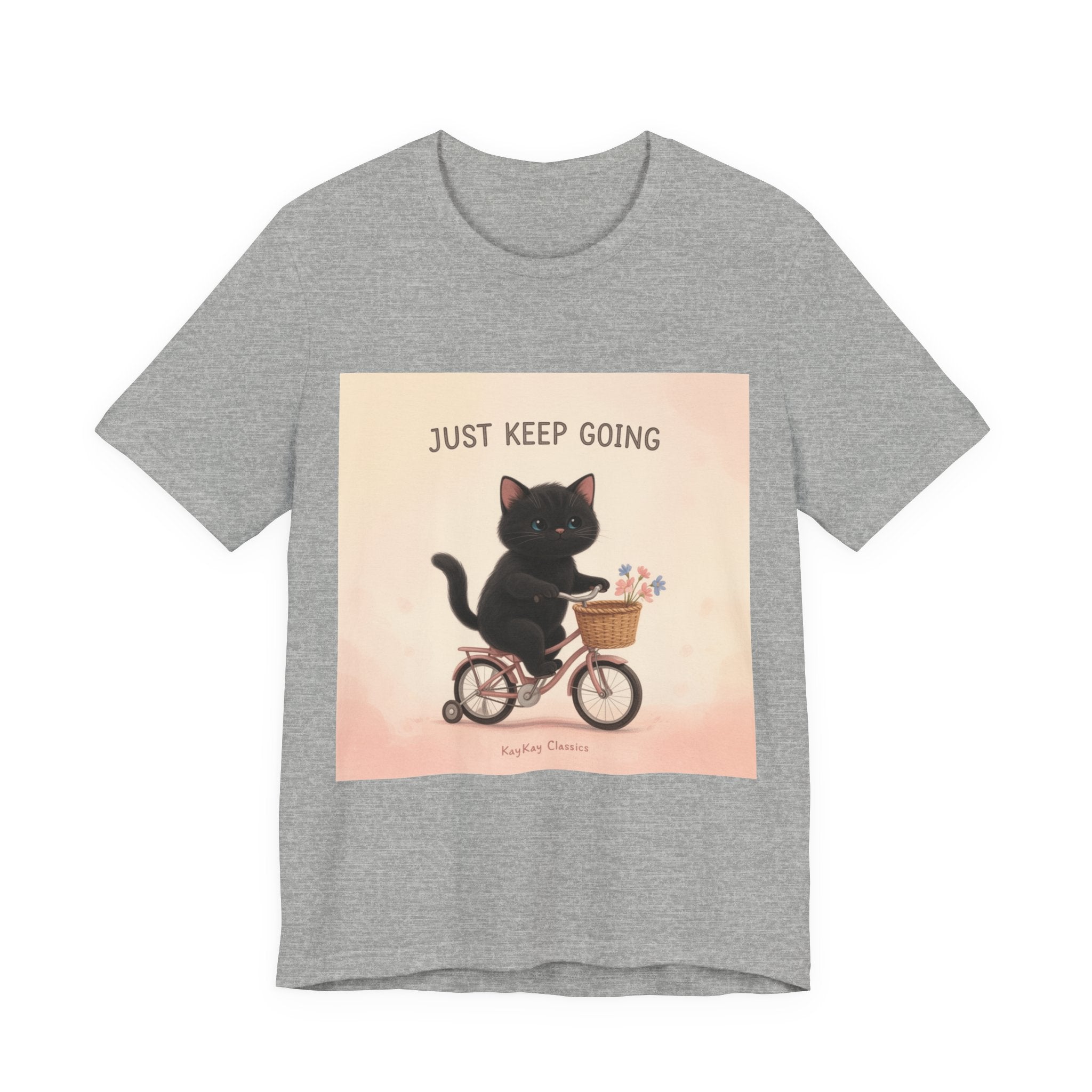 "Life Behind Bars" Black Cat Women Tee | College Girl Gift | Fashion | KayKay Classics