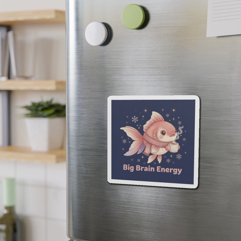 Bear Die-Cut Magnet – Big Brain Energy