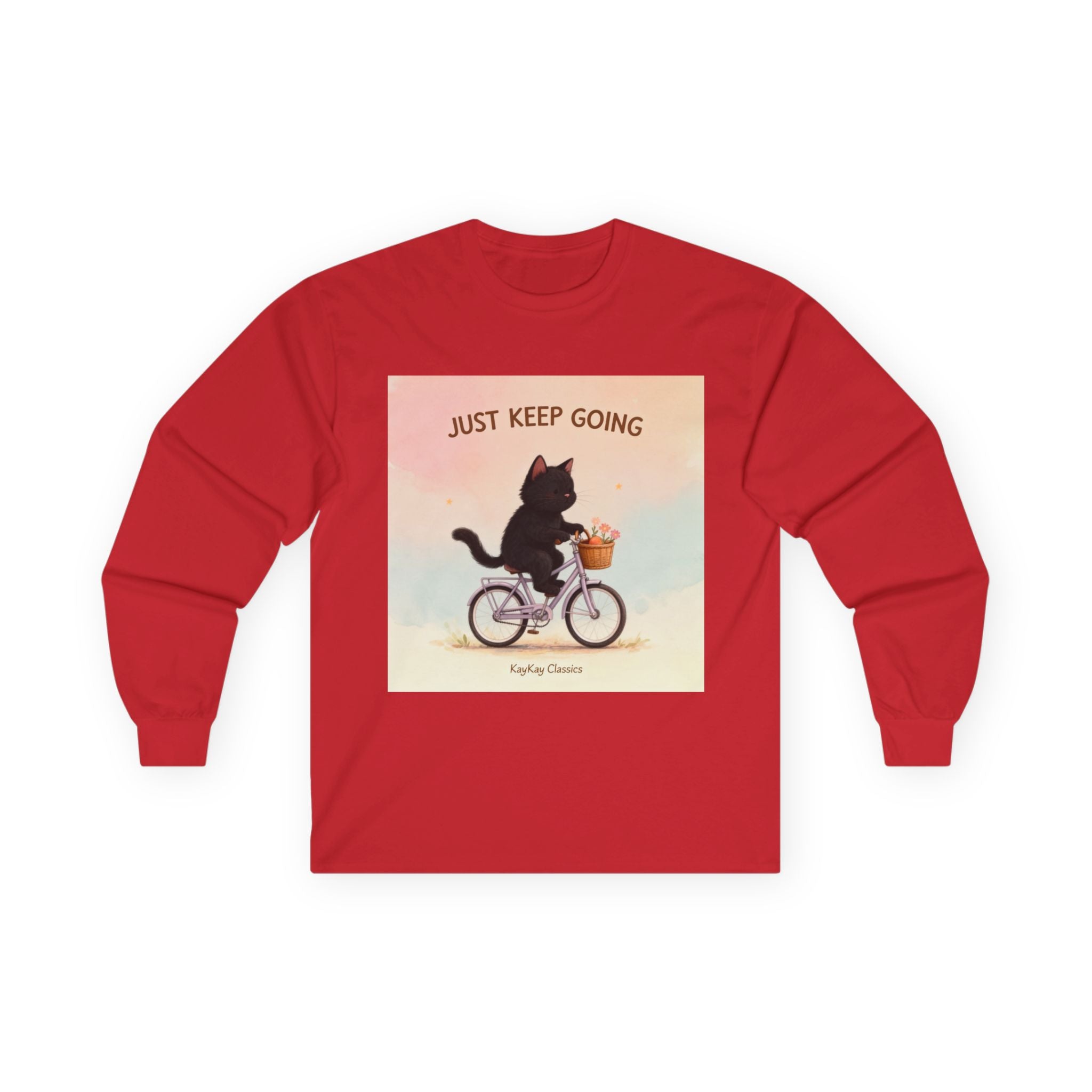 JUST KEEP GOING Long Sleeve Tee
