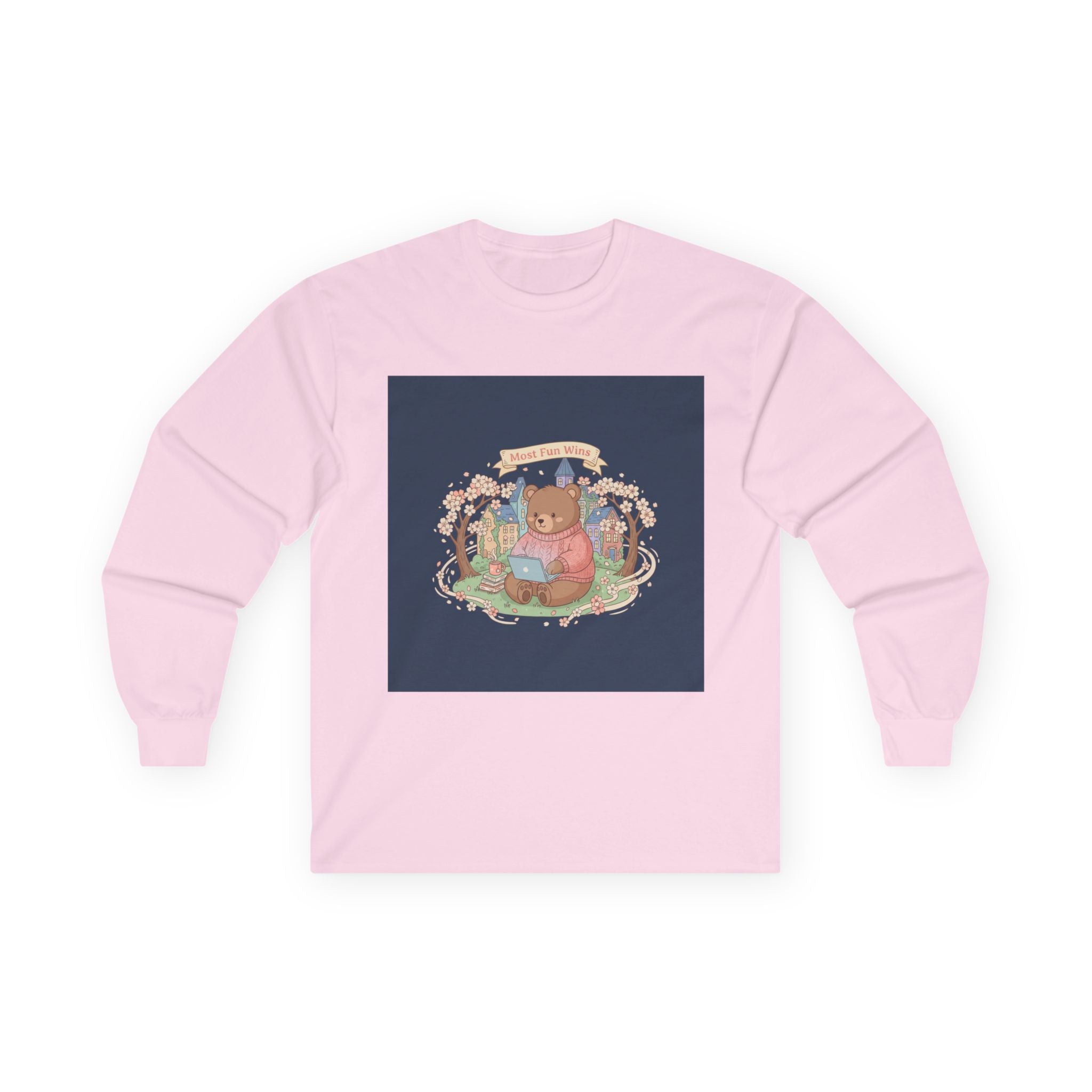 Bear Long Sleeve Tee – Most Fun Wins
