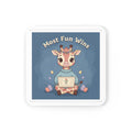 Giraffe Cork Coaster – Most Fun Wins