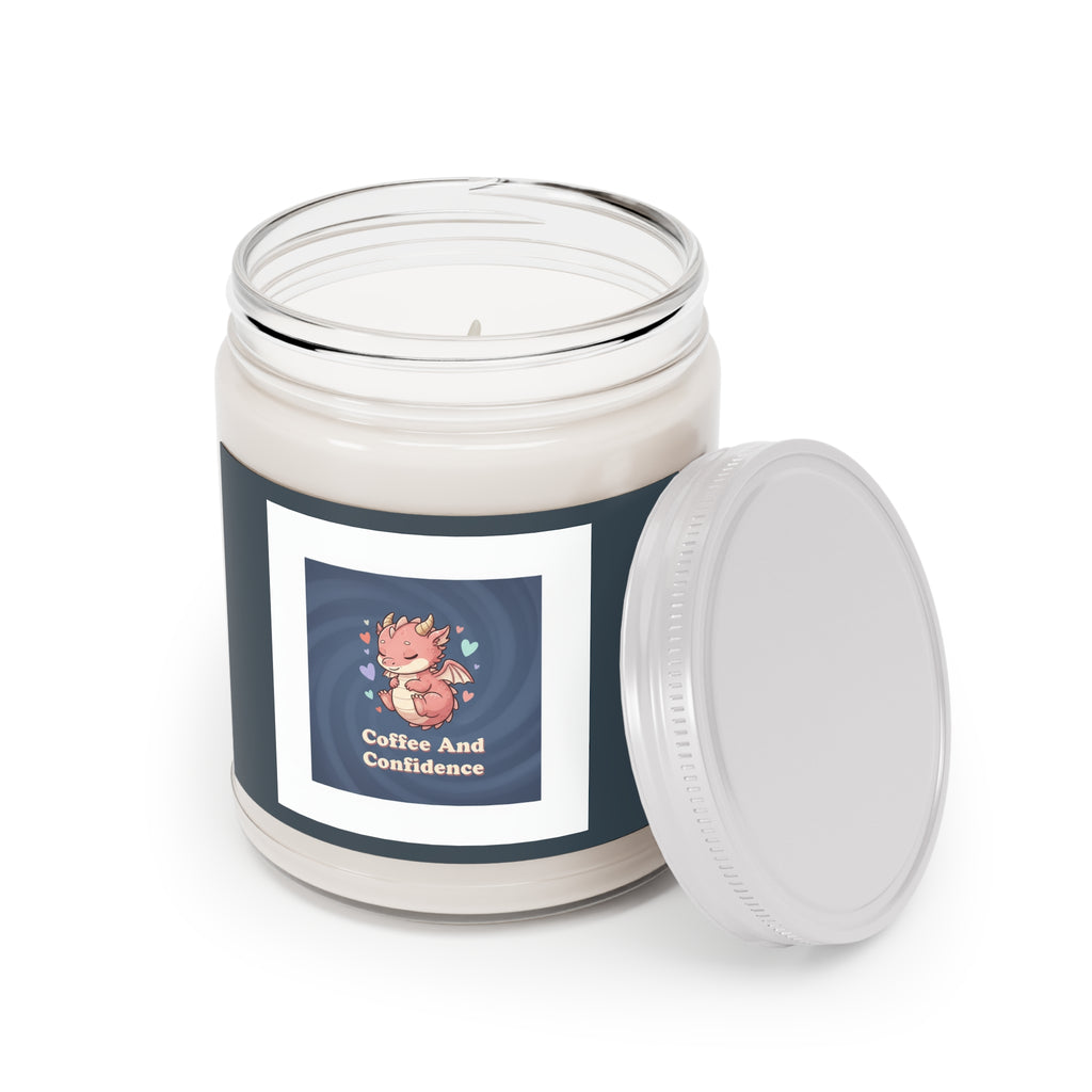 Bear Scented Candle – Coffee and Confidence