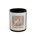 Campus Queen Giraffe Black Mug 11oz
