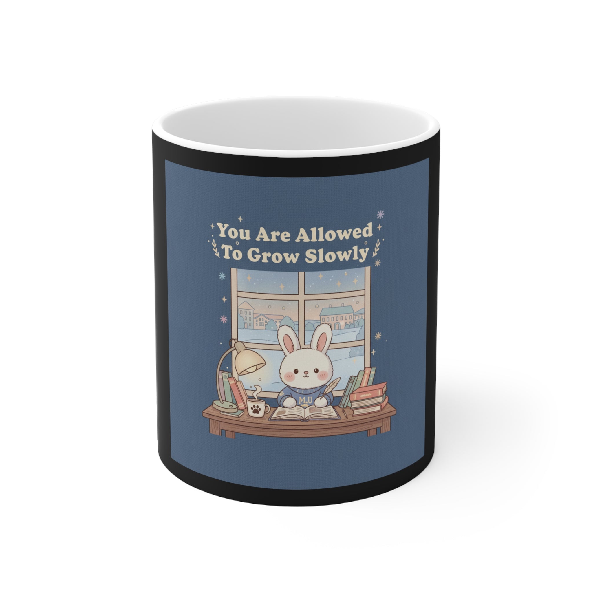 Bunny Mug 11oz – You Are Allowed to Grow Slowly