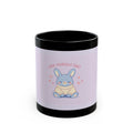 "LOVE YOURSELF FIRST" Black Cat Black Mug | College Girl Gift | Fashion | KayKay Classics