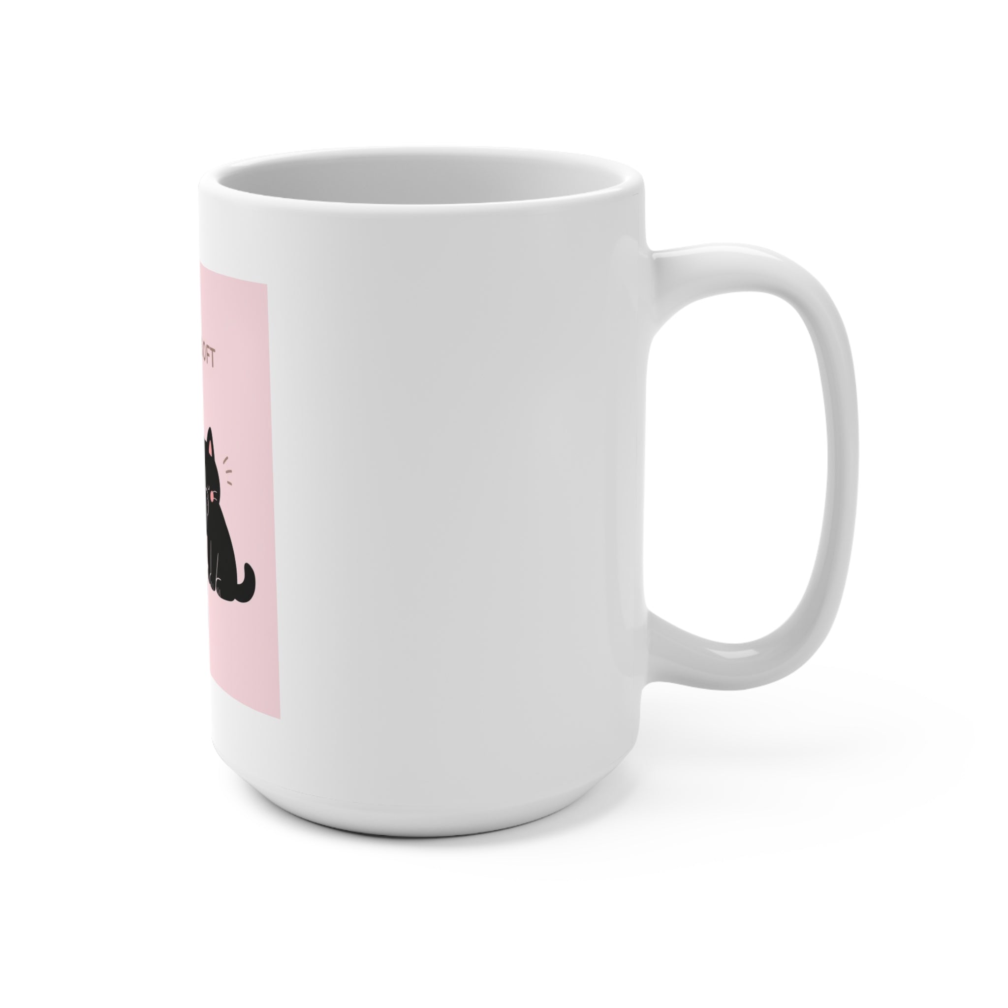 LOVE CAN BE SOFT Mug 15oz