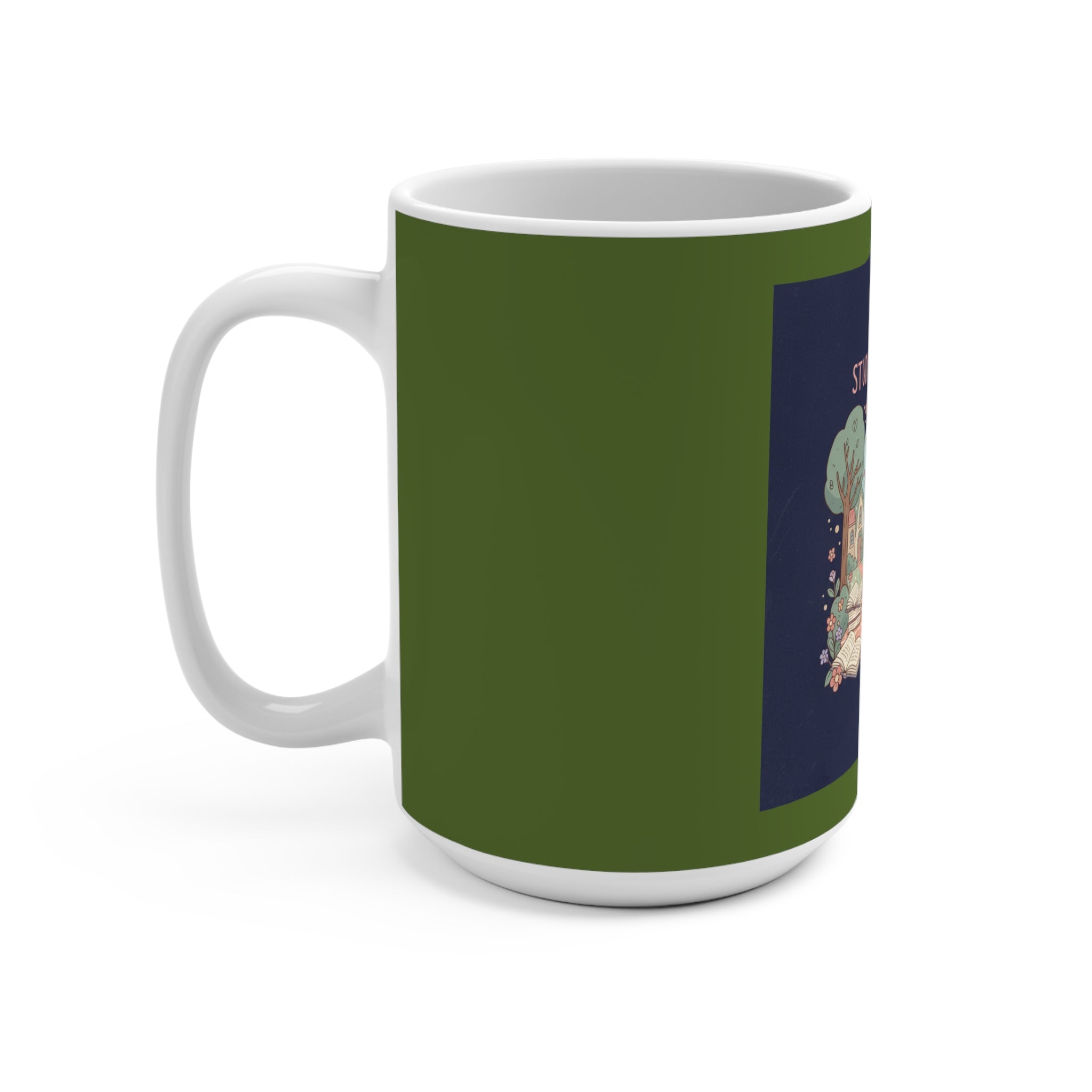 Fox Mug 15oz – Study Buddy Vibes