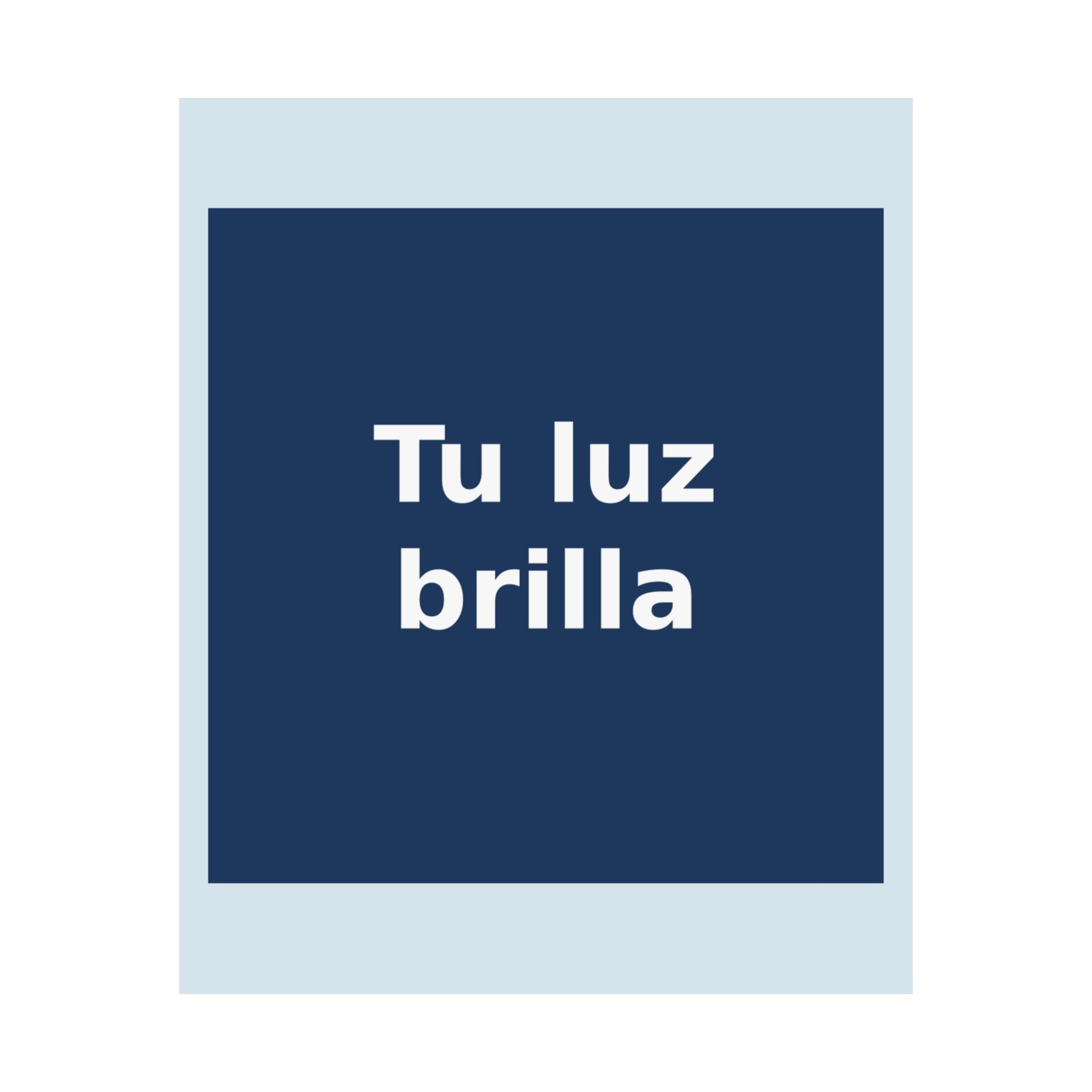"Tu luz brilla" Black Cat Poster | Trendy Gift for Her | Lifestyle | KayKay Classics
