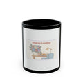 Degree Loading Puppy Black Mug 11oz