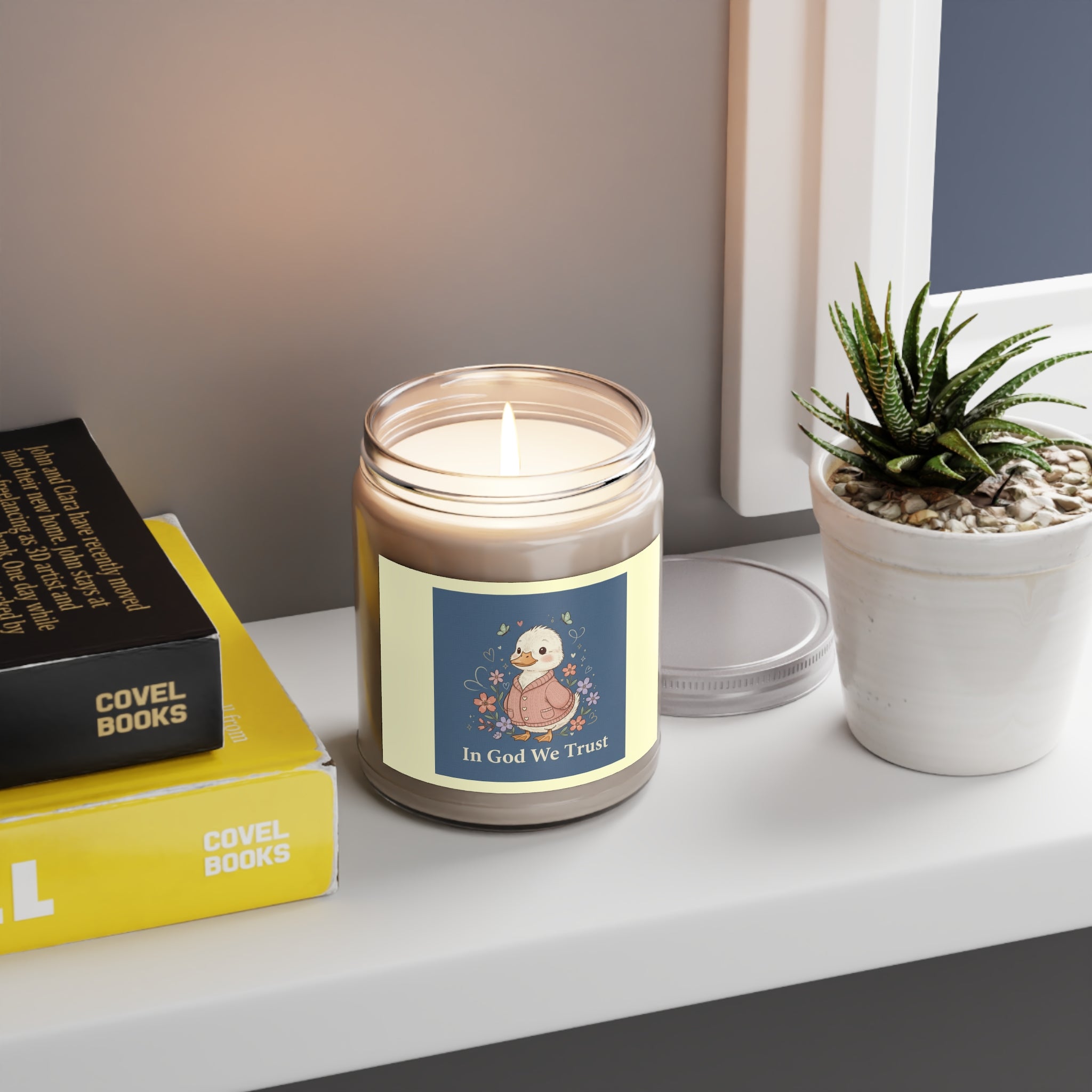 Duck Scented Candle – In God We Trust
