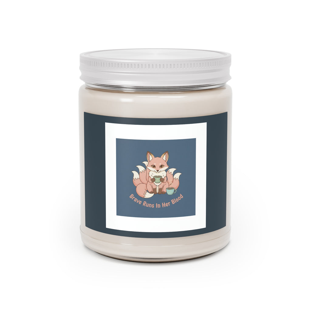Fox Scented Candle – Brave Runs in Her Blood
