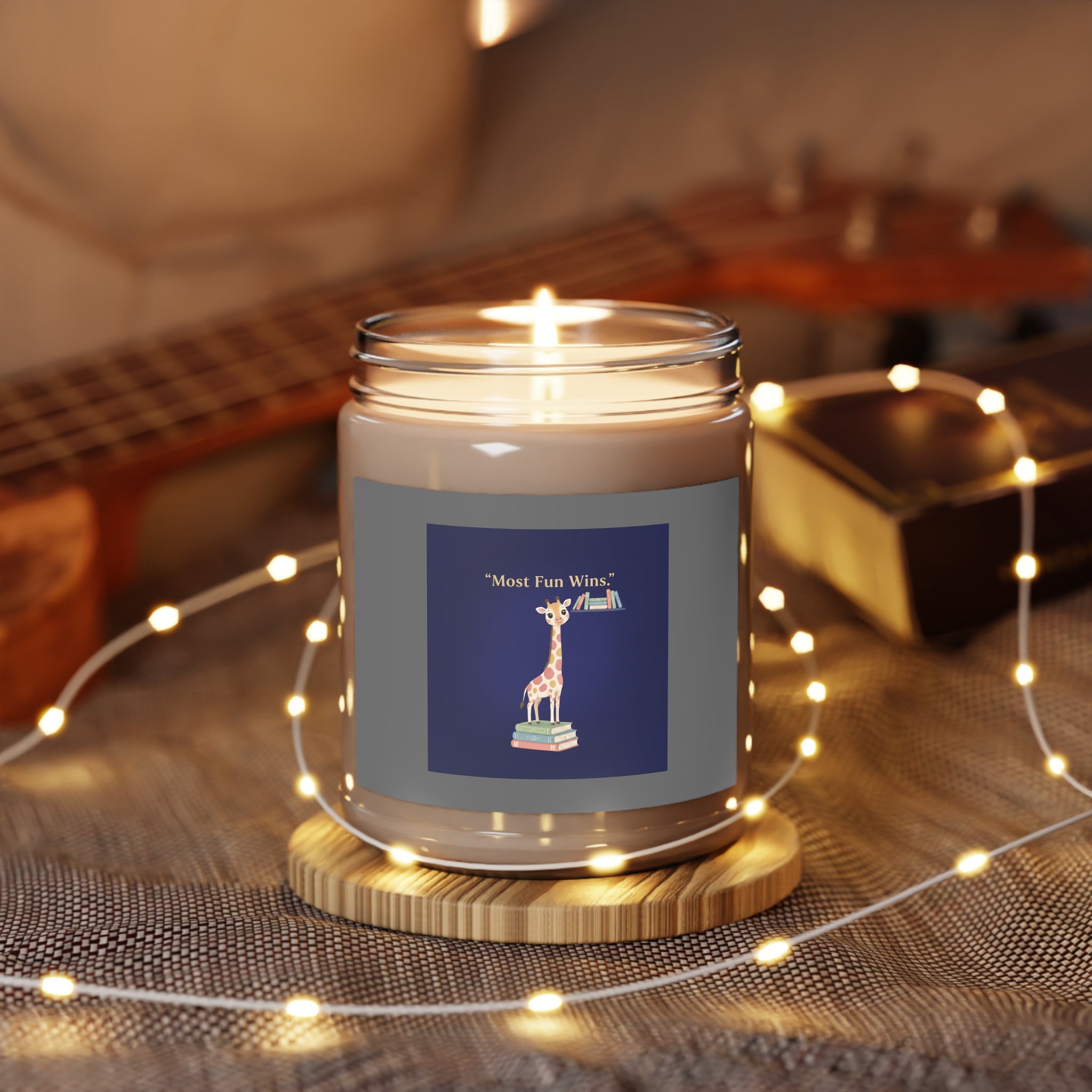 Giraffe Scented Candle – Most Fun Wins
