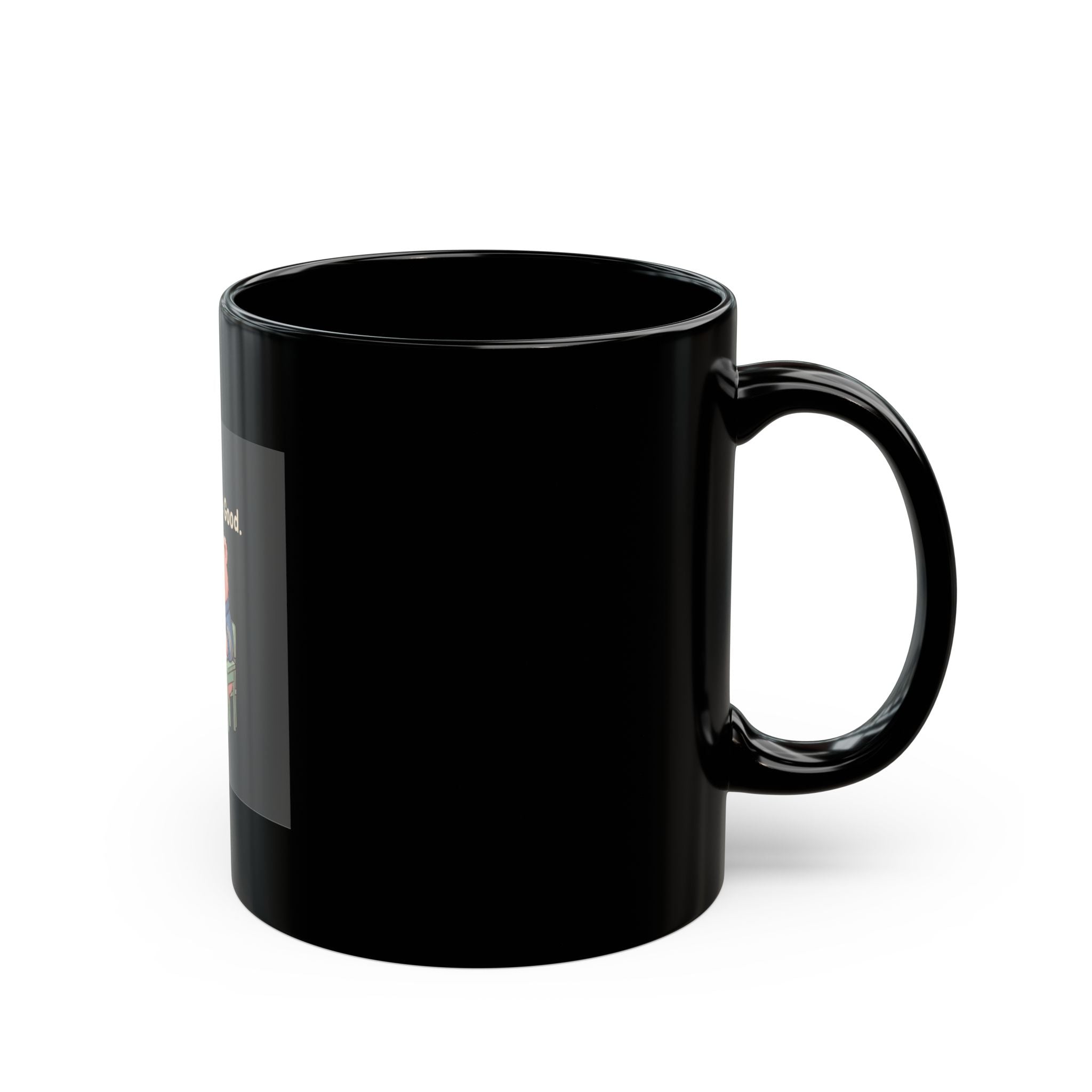 Bear Black Mug 11oz – Do Good Be Good