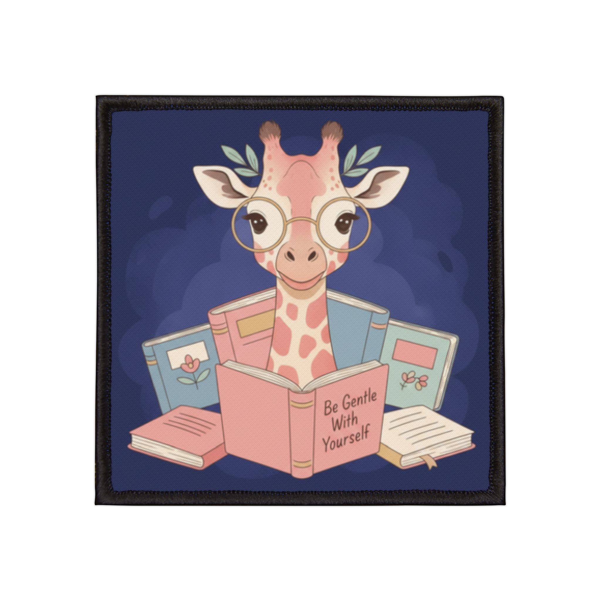 Giraffe Iron-On Patch – Be Gentle With Yourself