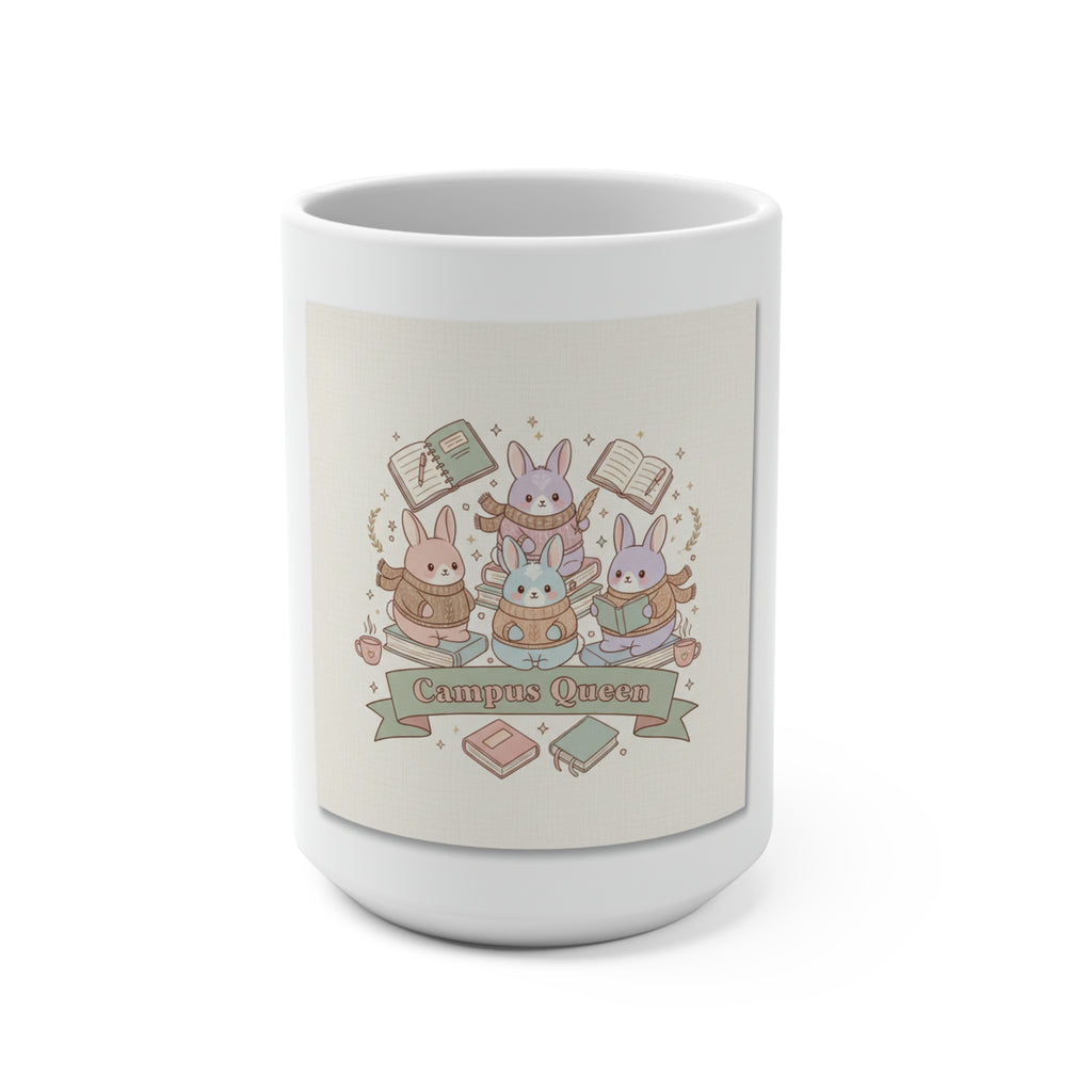 Campus Queen Bunny Mug 15oz