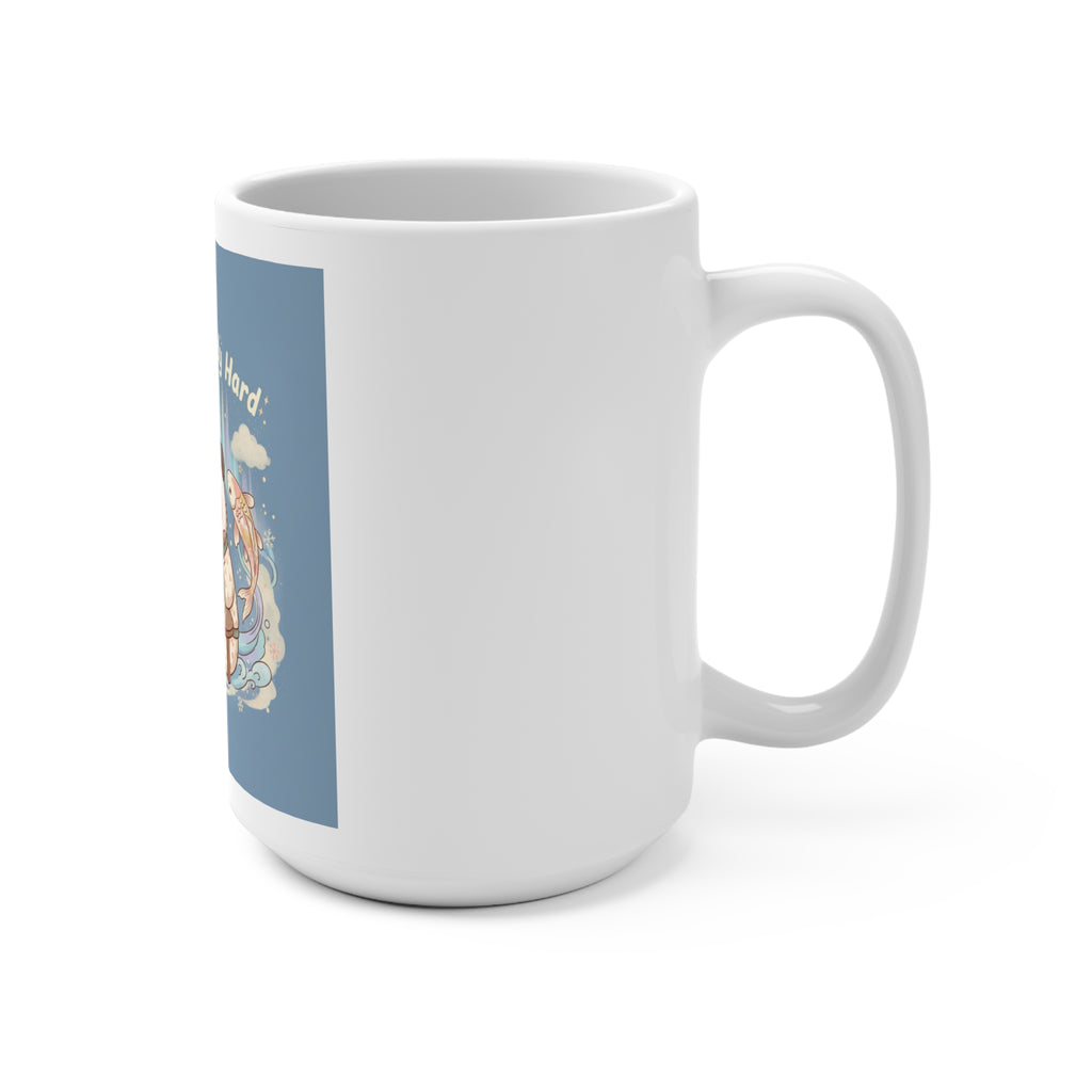 Dream Big, Study Hard Panda Mug 15oz