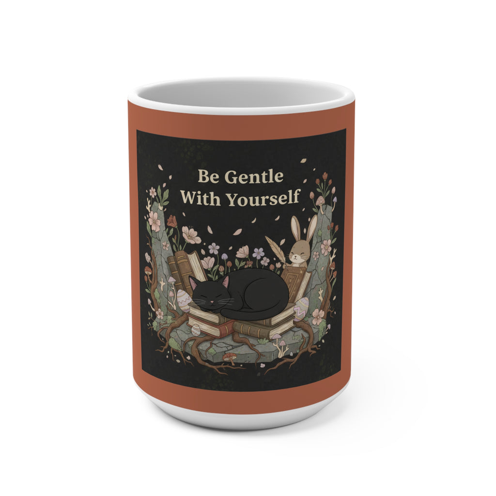 Bunny Mug 15oz – Be Gentle With Yourself