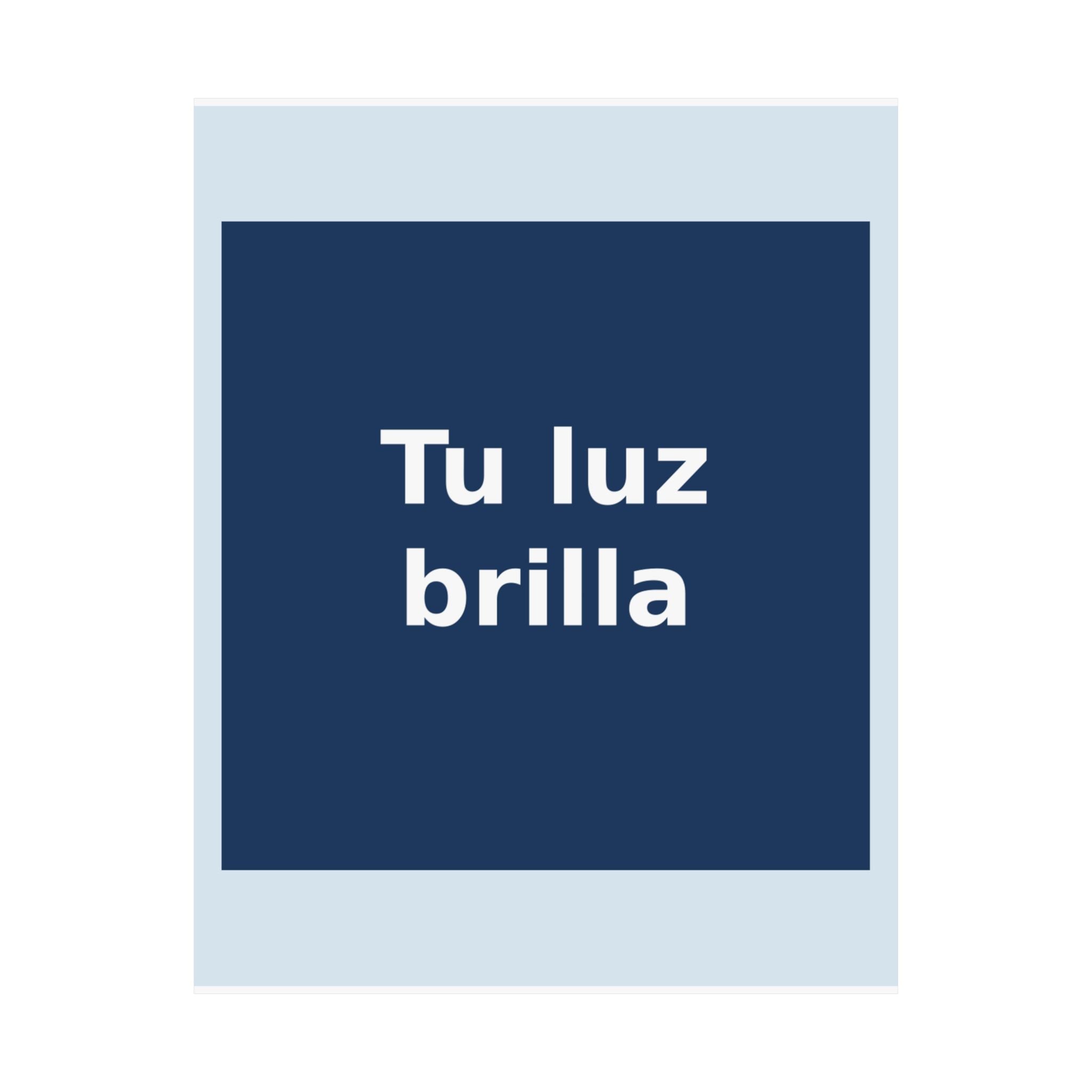 "Tu luz brilla" Black Cat Poster | Trendy Gift for Her | Lifestyle | KayKay Classics