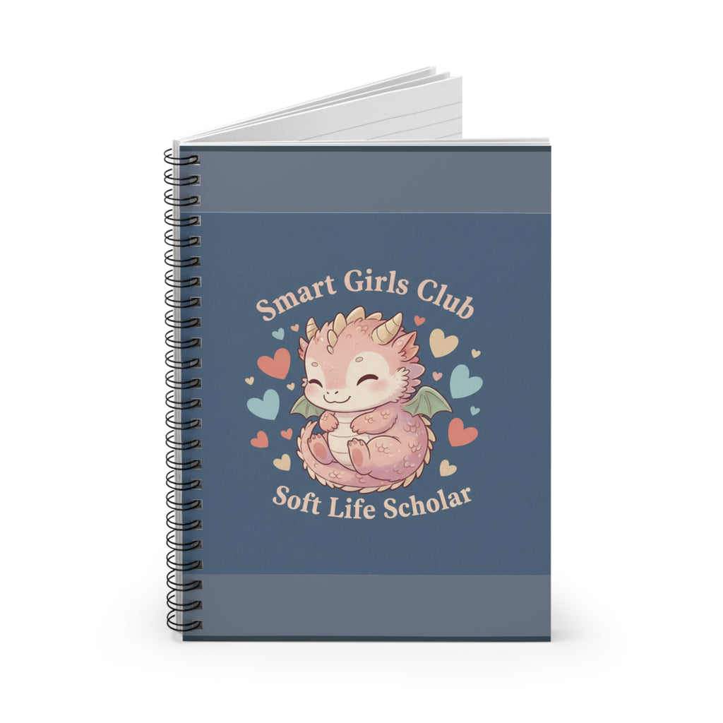 Dragon Spiral Notebook – Smart Girls Club Soft Life Scholar